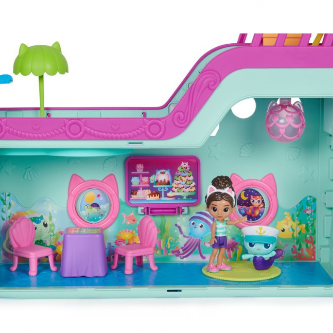 Gabby's Dollhouse hrací set velika ladja