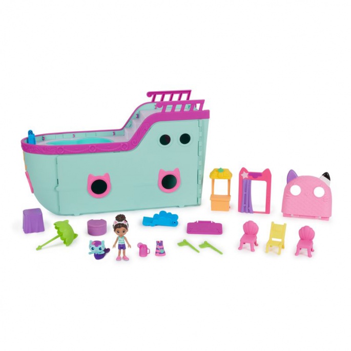 Gabby's Dollhouse hrací set velika ladja