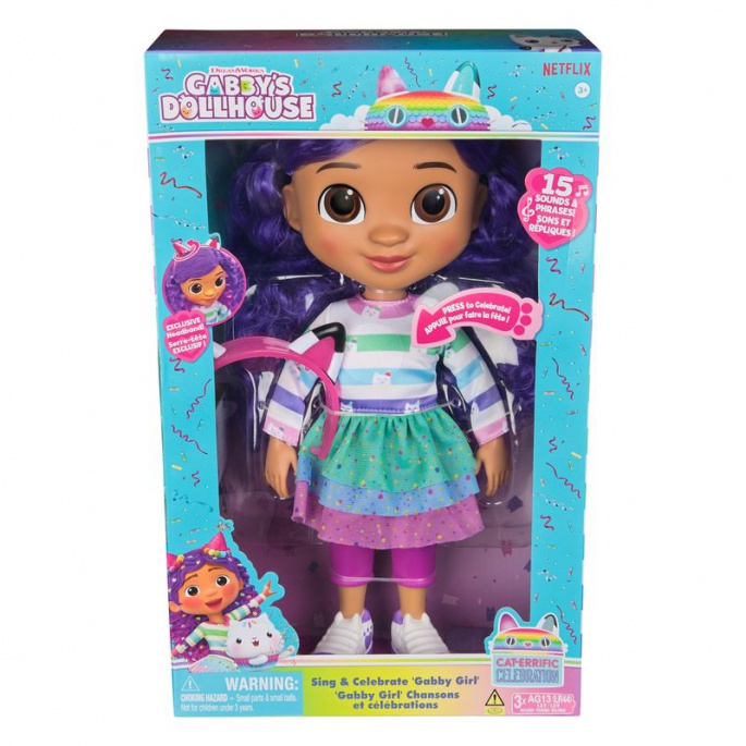 Gabby's Dollhouse interaktivna punčka z zvoki