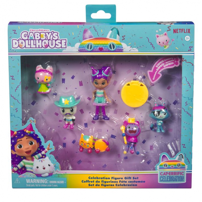 Gabby's Dollhouse - komplet figuric 'Praznik'