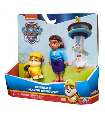 Paw Patrol županja Goodway s figurico Rubble
