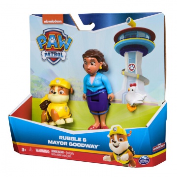 Paw Patrol županja Goodway s figurico Rubble