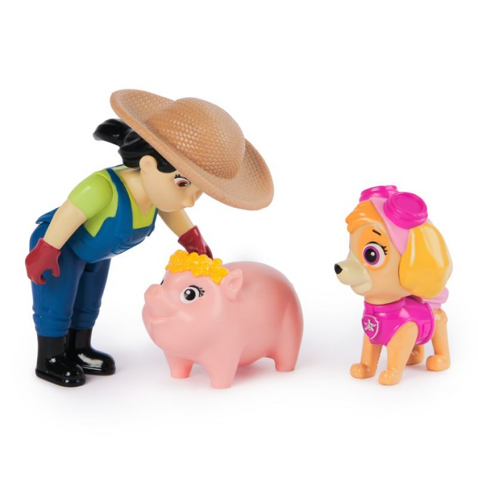 Paw Patrol farmarka Yumi s figurko Skye