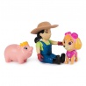 Paw Patrol farmarka Yumi s figurko Skye