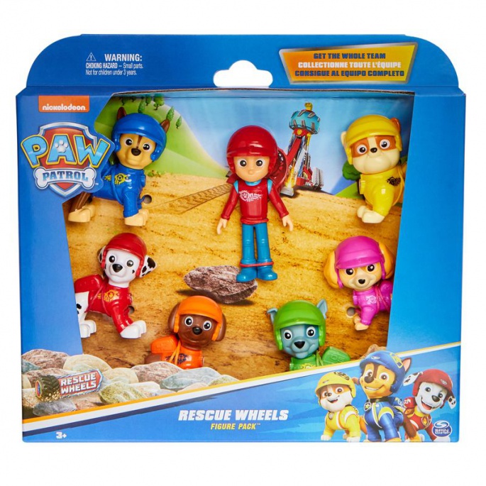 Tlapková Patrola multibalení figurek Rescue Wheels