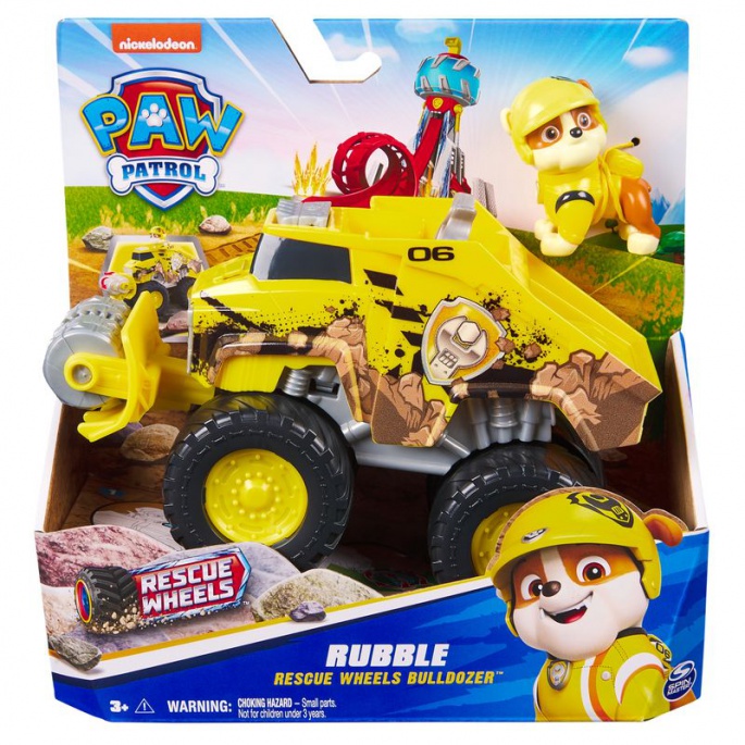 Tlapková patrola Rescue Wheels tematsko vozilo Rubble