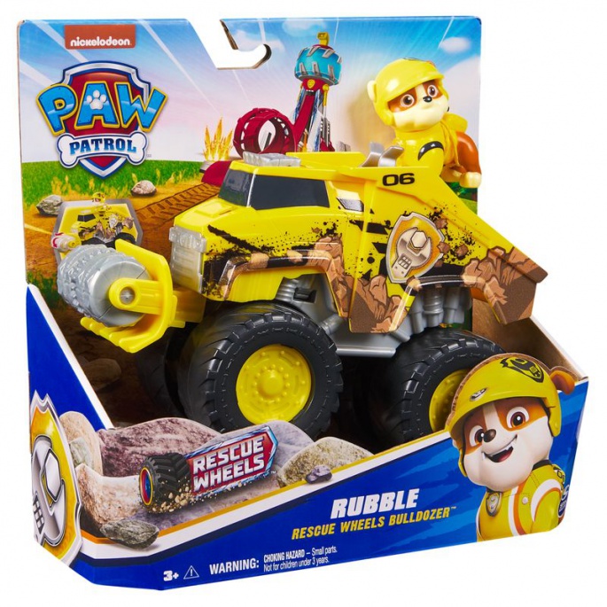 Tlapková patrola Rescue Wheels tematsko vozilo Rubble