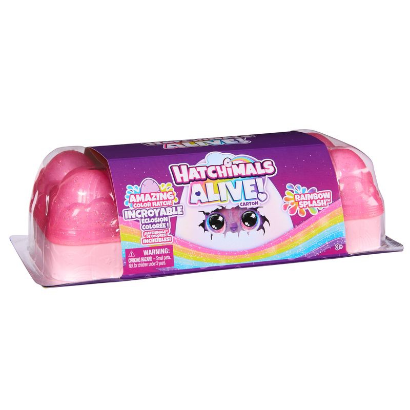 Hatchimals Alive živali, ki se izležejo v vodi karton