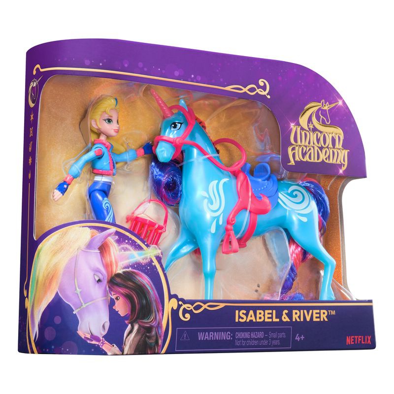 Unicorn Academy figurke Isabel in River 11 cm