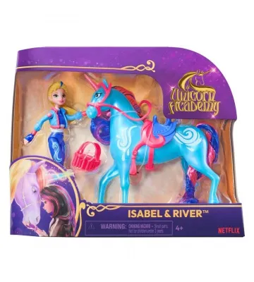 Unicorn Academy figurke Isabel in River 11 cm