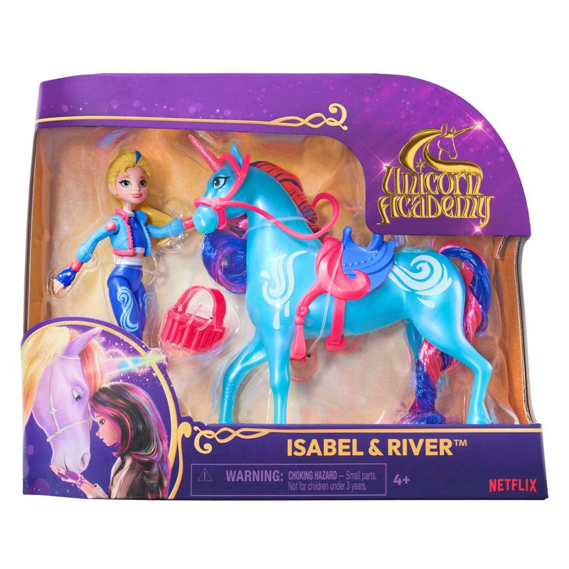 Unicorn Academy figurke Isabel in River 11 cm