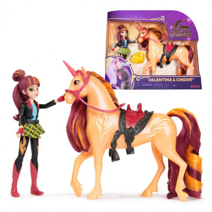 Unicorn Academy figurke Valentina in Cinder 11 cm