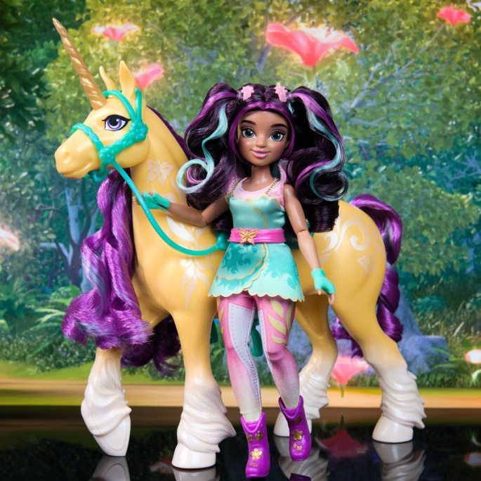 Unicorn Academy krtač unicorn Leaf 28 cm