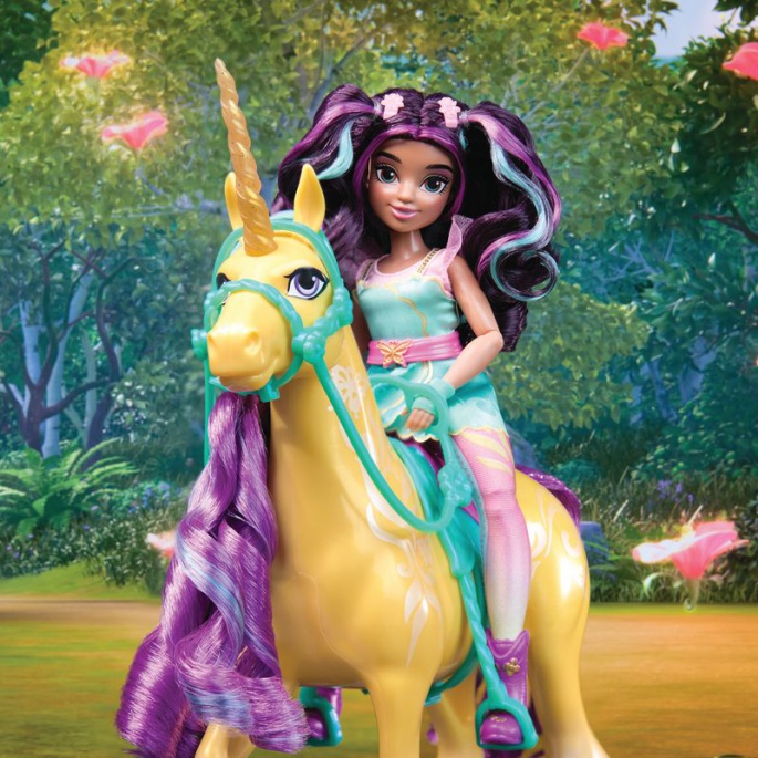 Unicorn Academy krtač unicorn Leaf 28 cm
