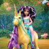 Unicorn Academy krtač unicorn Leaf 28 cm
