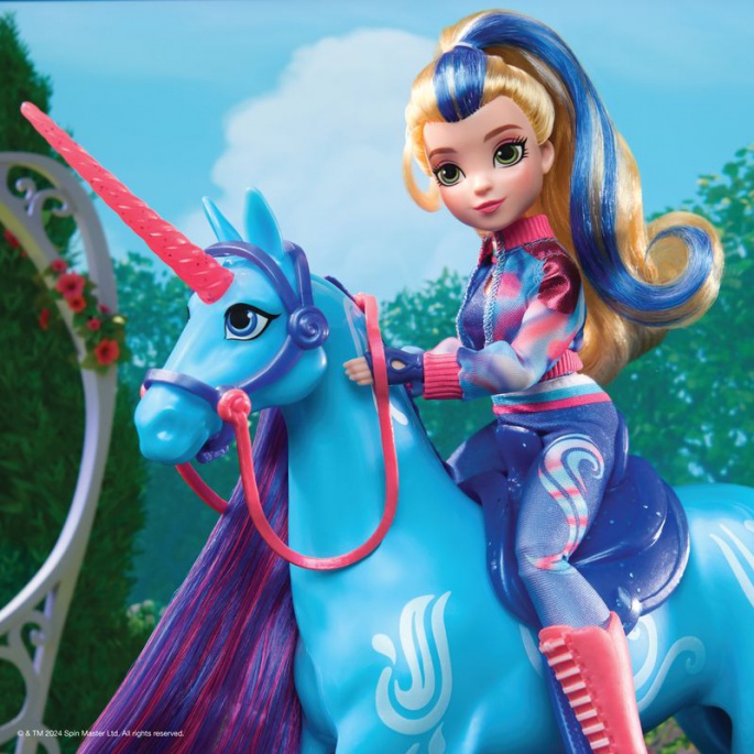 Unicorn Academy česalni samorog River 28 cm