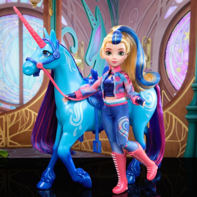Unicorn Academy česalni samorog River 28 cm