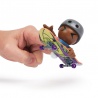 Tech Deck SK8 Crew fingerboard s figurko sivo čelado