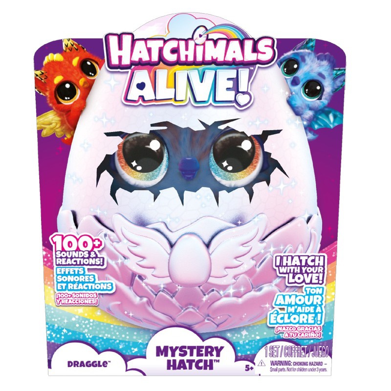 Hatchimals je interaktivno bitje, ki je podobno zmaju.