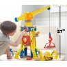 Ugoden paket: Rubble & Crew interaktivni žerjav z zvoki 60 cm + osnovno vozilo Rubble