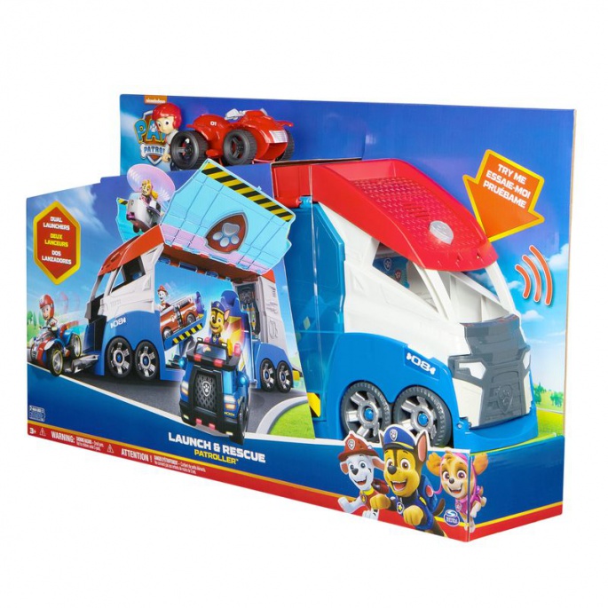 Ugoden paket: Veliki Patroller z zvoki in lučmi + Rubble & Crew vozilo Rubble