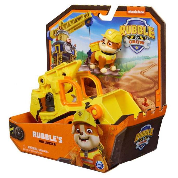 Ugoden paket: Veliki stolp za reševanje Rescue Wheels Paw Patrol + Rubble & Crew vozilo Rubble