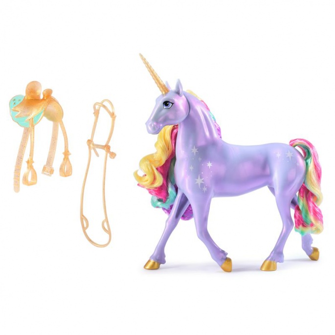 Unicorn Academy svetlobni enorožec Wildstar 28 cm + Valentina in Cinder 11 cm za polovico