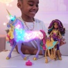 Unicorn Academy svetlobni enorožec Wildstar 28 cm + Valentina in Cinder 11 cm za polovico