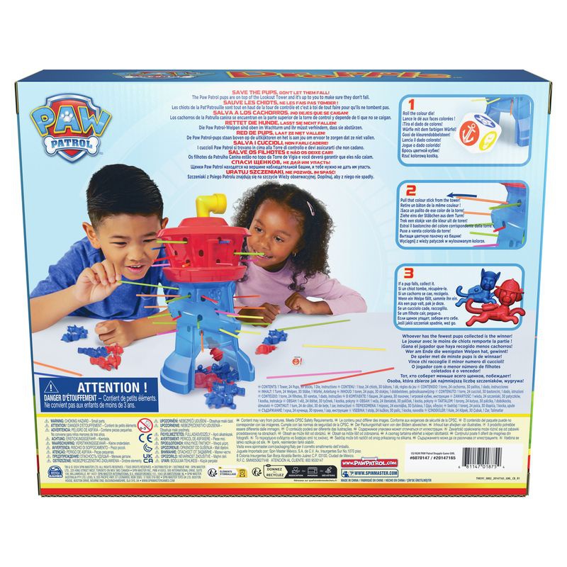 Spin Master Games Paw Patrol igra v stolpu