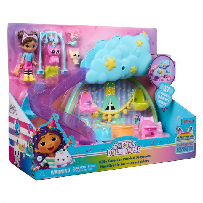 Gabi's Puppet House - igralni komplet z zibelko
