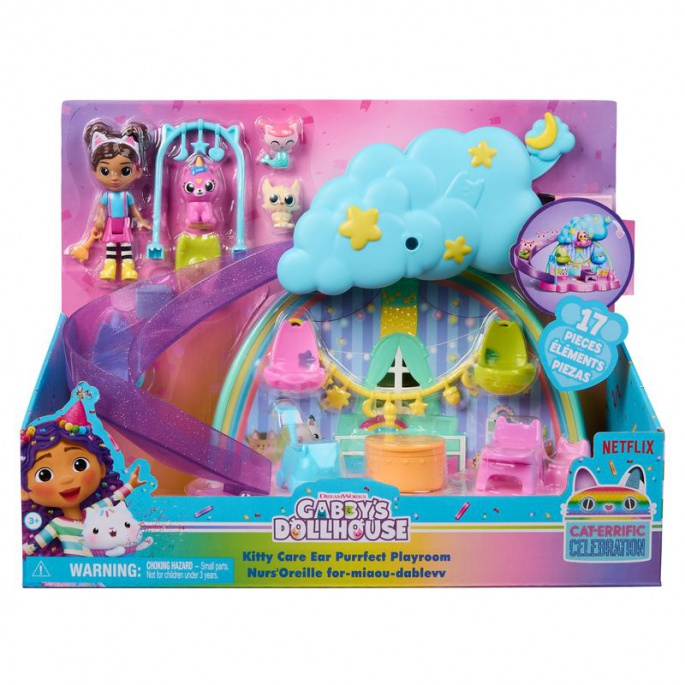 Gabi's Puppet House - igralni komplet z zibelko