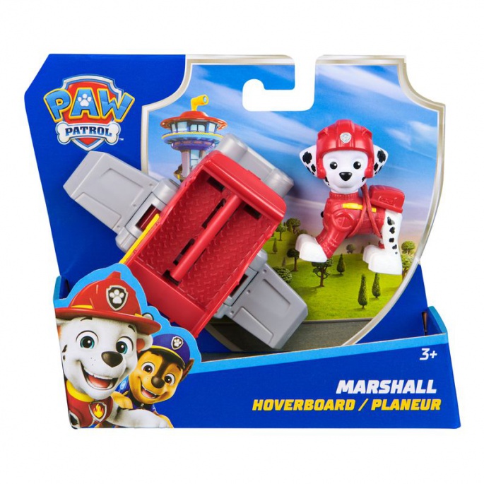 Figurica Tlapková patrola s zračnim čolnom Marshall