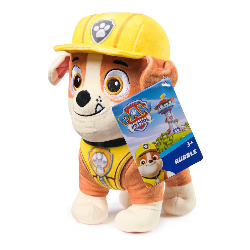 Plush igrača Patrolne tačke - Rubble 18 cm
