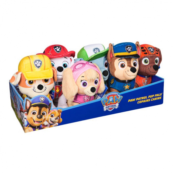 Plush igrača Patrolne tačke - Rubble 18 cm
