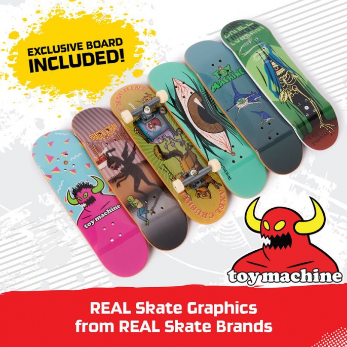 Tech Deck fingerboard 6ks s pripomočki