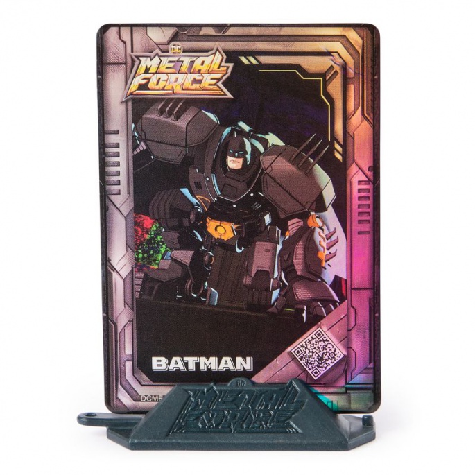 DC Metal Force Batman figura z akcijsko obleko