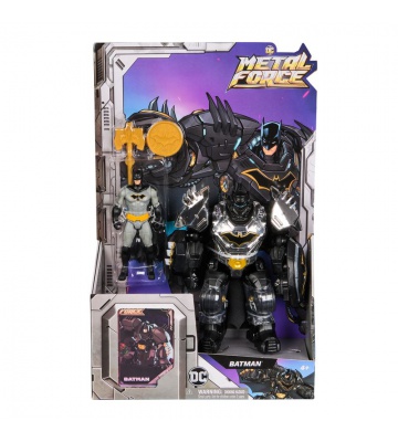 DC Metal Force Batman figura z akcijsko obleko