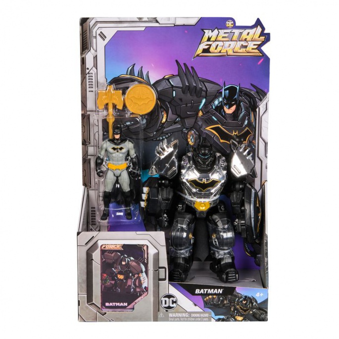 DC Metal Force Batman figura z akcijsko obleko