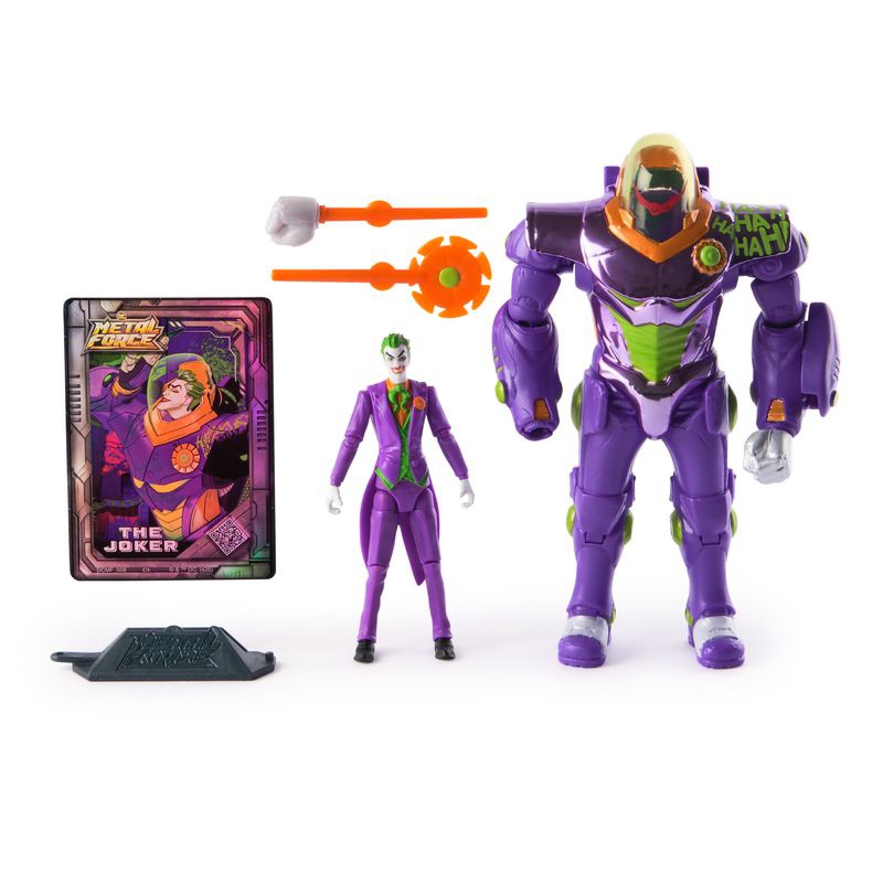 DC Metal Force figurica Joker z akcijskim oklepom