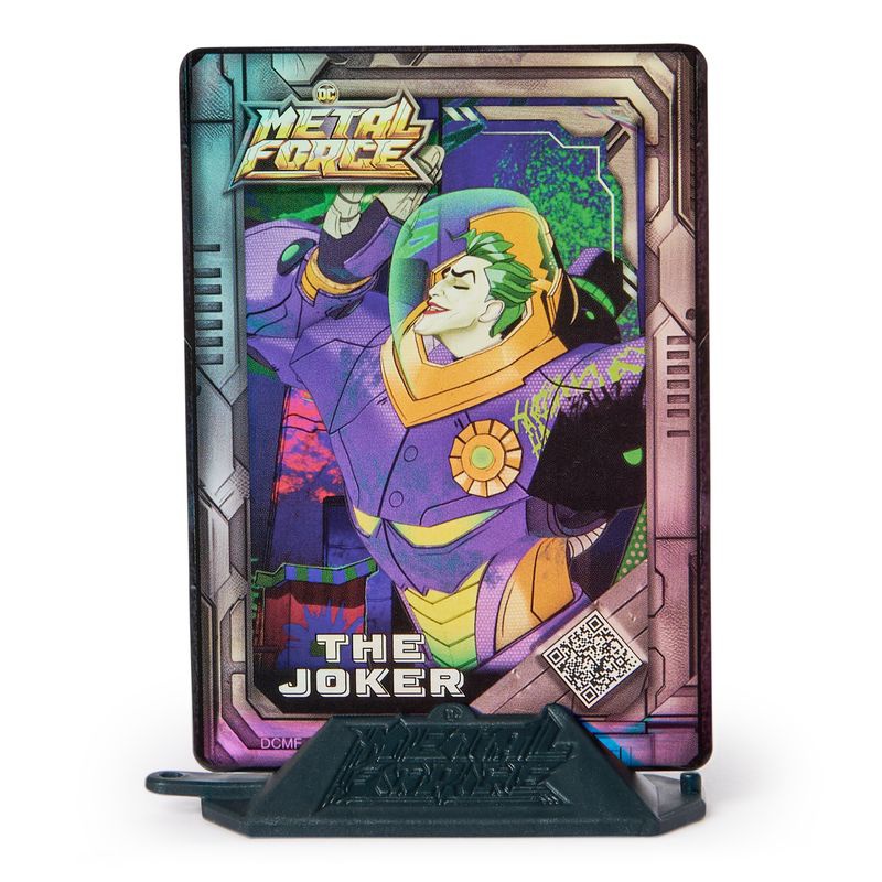 DC Metal Force figurica Joker z akcijskim oklepom