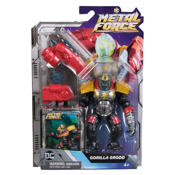 DC Metal Force akcijska figurica Gorilla Grodd 10 cm