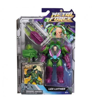DC Metal Force akcijska figurica Lex Luther 10 cm