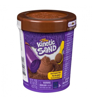Kinetic Sand rjava sladoled v tubi