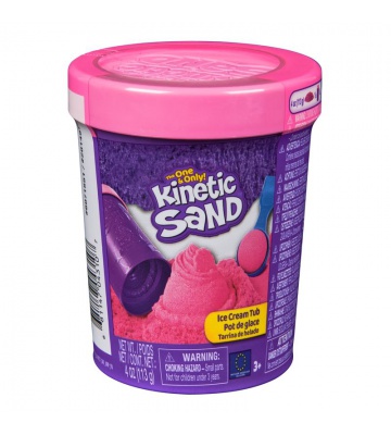 Kinetic Sand roza sladoled v tubi
