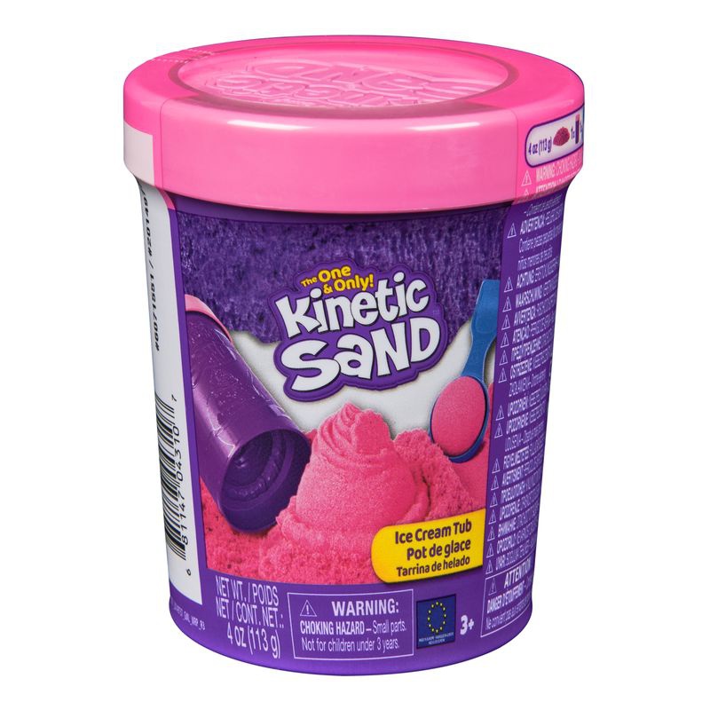 Kinetic Sand roza sladoled v tubi