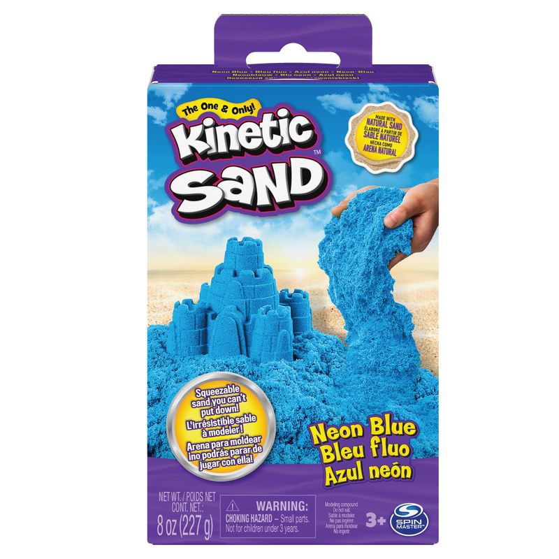 Kinetic Sand neonovo modri pesek