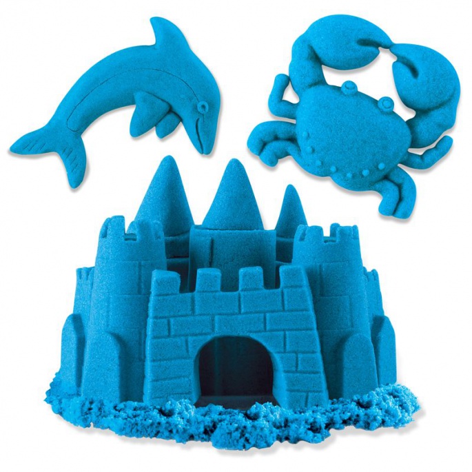 Kinetic Sand neonovo modri pesek