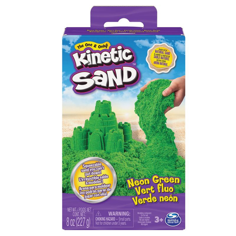 Kinetic Sand neonovo zeleni pesek