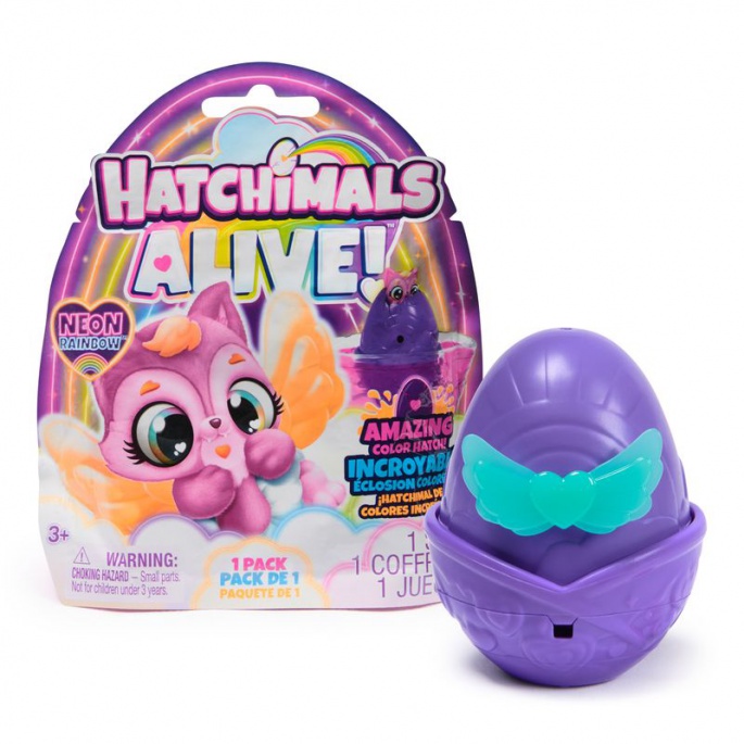 Hatchimals Neonova mavrica enojna embalaža