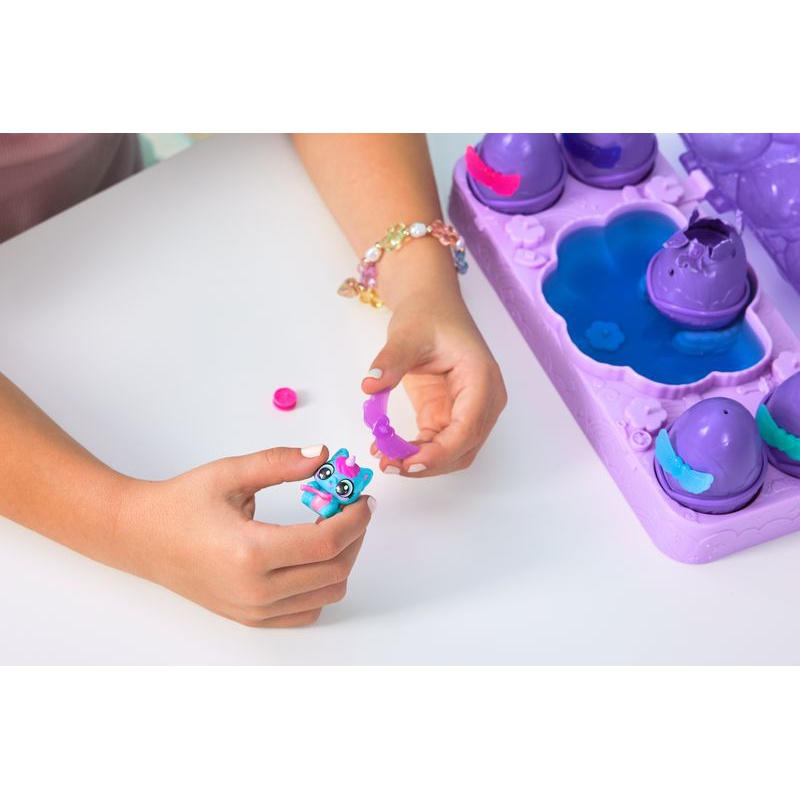 Hatchimals Neonová mavrica karton živali